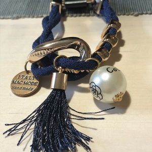 Brushed suede bracelet